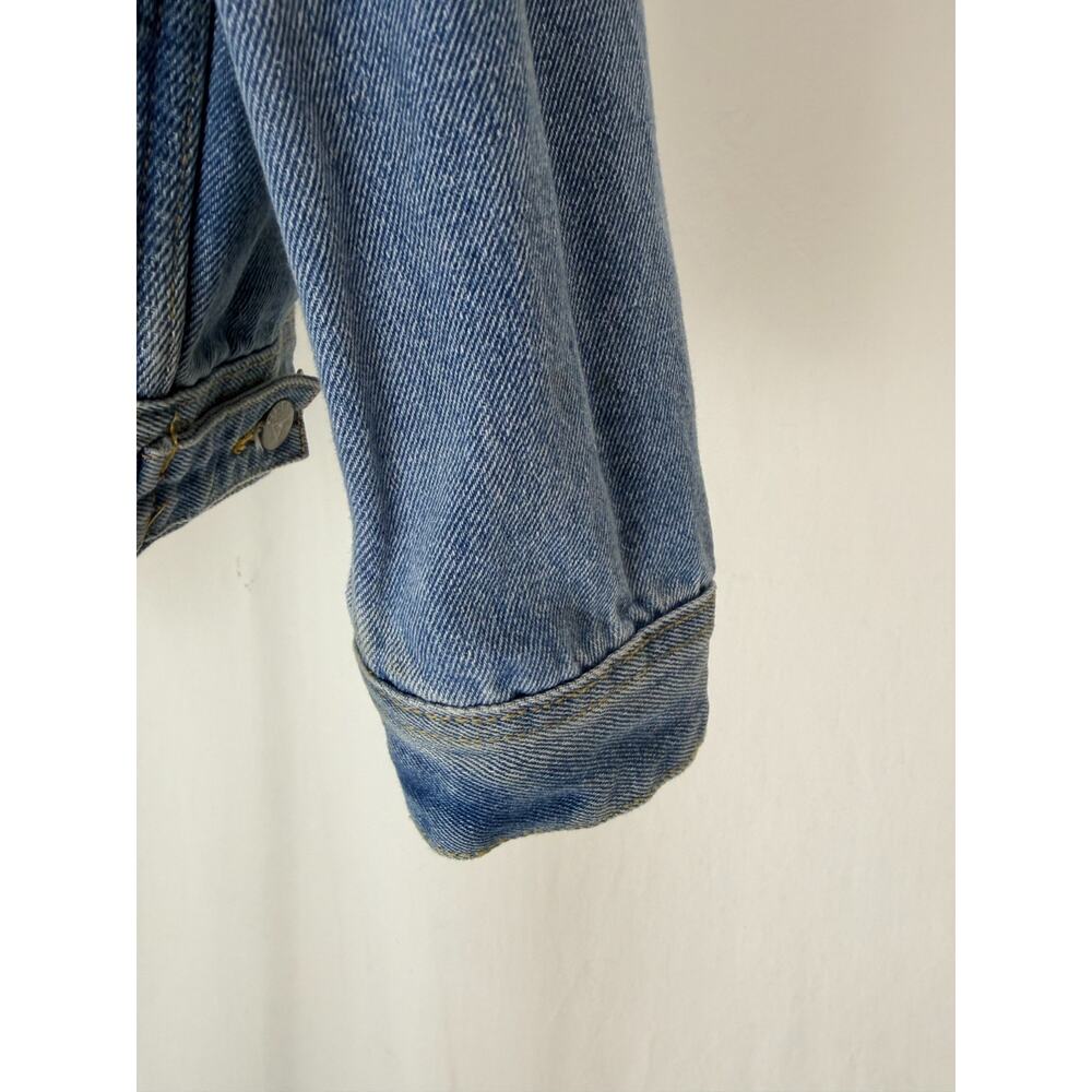 Vintage 90's GUESS Jeans Denim Jacket UNISEX LARGE #0099 - Picture 8 of 12